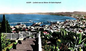 Alger - Baie vue du Balcon de Saint-Raphael